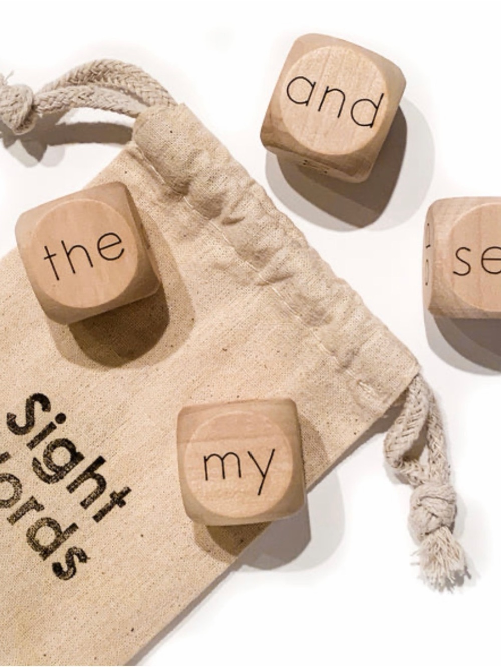 Kindergarten Sight Word Dice TreeFortToys